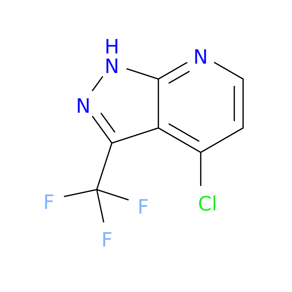 4-Chloro-3-(trifluoromethyl)-1H-pyrazolo[3,4-b]pyridine