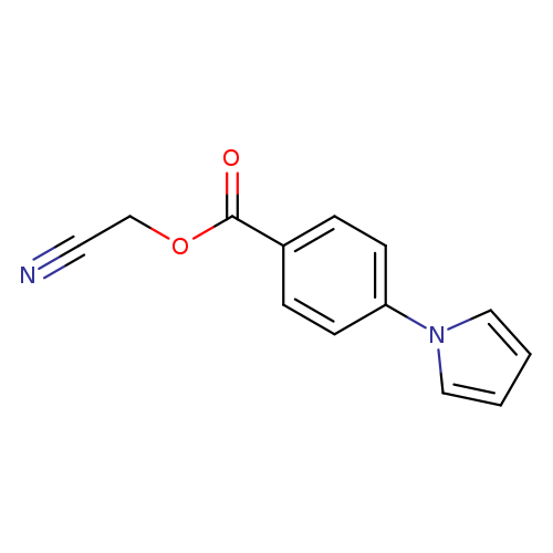 Cyanomethyl 4-(1h-pyrrol-1-yl)benzoate