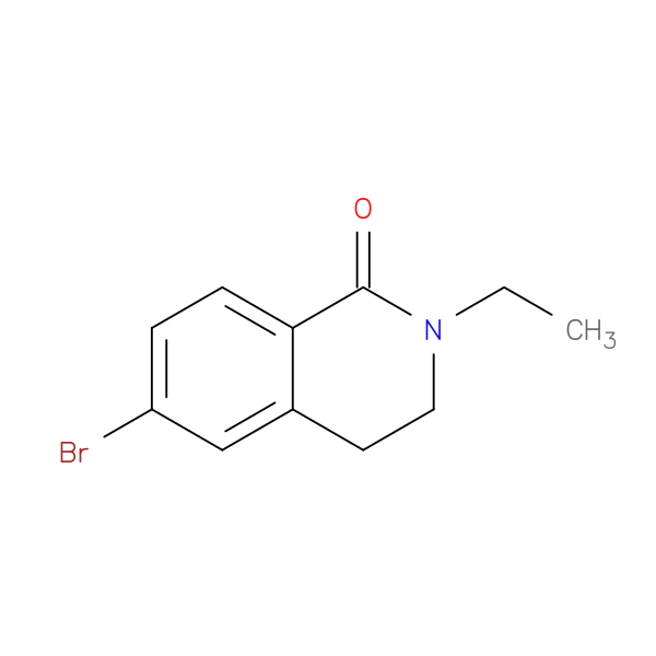 6-bromo-2-ethyl-1,2,3,4-tetrahydroisoquinolin-1-one