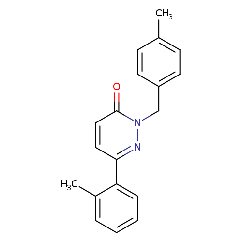 6-(2-methylphenyl)-2-[(4-methylphenyl)methyl]-2,3-dihydropyridazin-3-one