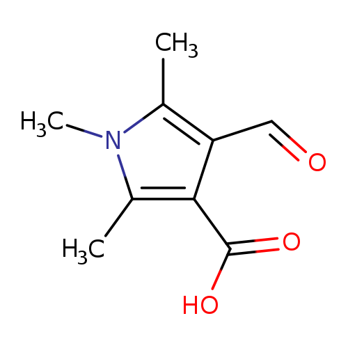4-Formyl-1,2,5-trimethyl-1h-pyrrole-3-carboxylic acid