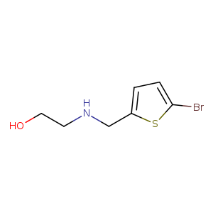 2-{[(5-bromothiophen-2-yl)methyl]amino}ethan-1-ol