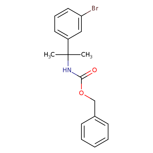 Benzyl N-[2-(3-bromophenyl)propan-2-yl]carbamate
