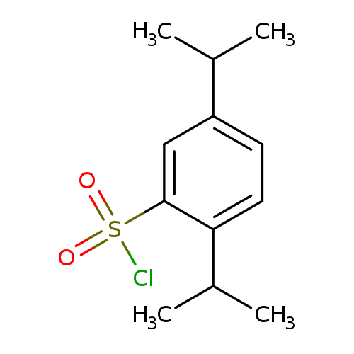 2,5-Bis(propan-2-yl)benzene-1-sulfonyl chloride