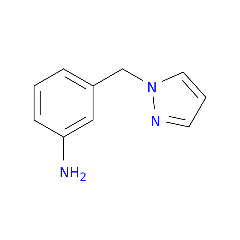 3-[(1H-pyrazol-1-yl)methyl]aniline