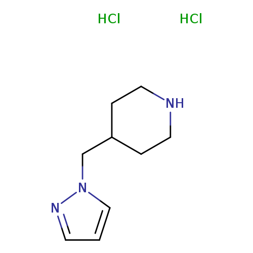 4-(1H-Pyrazol-1-ylmethyl)piperidine dihydrochloride