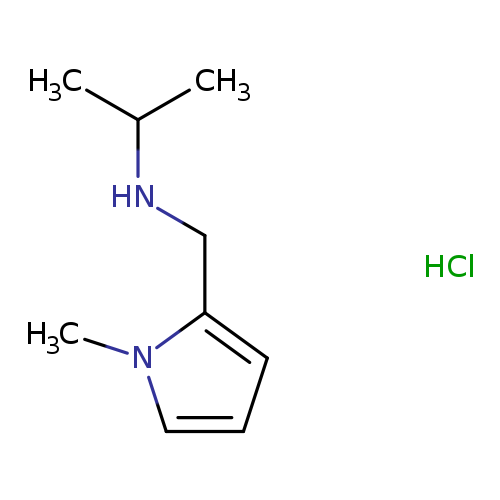 [(1-methyl-1H-pyrrol-2-yl)methyl](propan-2-yl)amine hydrochloride