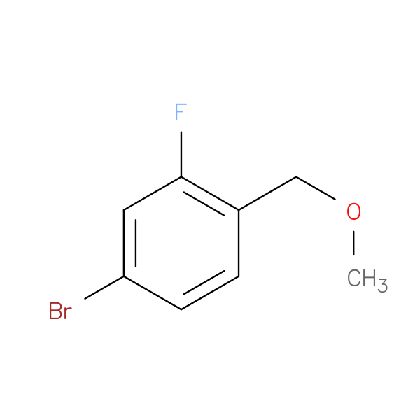 4-Bromo-2-fluoro-1-(methoxymethyl)benzene
