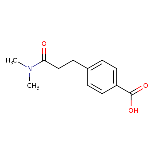 4-(3-(Dimethylamino)-3-oxopropyl)benzoic acid