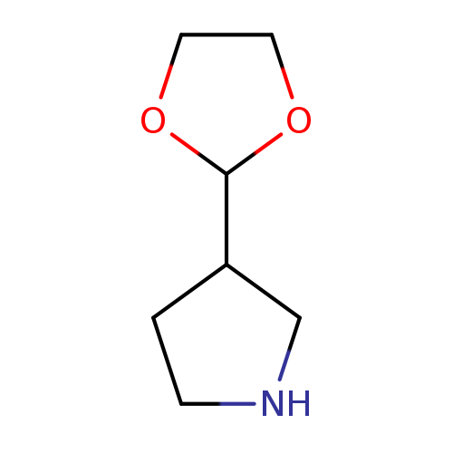 3-(1,3-dioxolan-2-yl)pyrrolidine