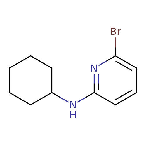 2-Bromo-6-cyclohexylaminopyridine