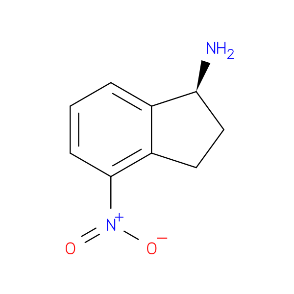 (1S)-4-nitro-2,3-dihydro-1H-inden-1-amine