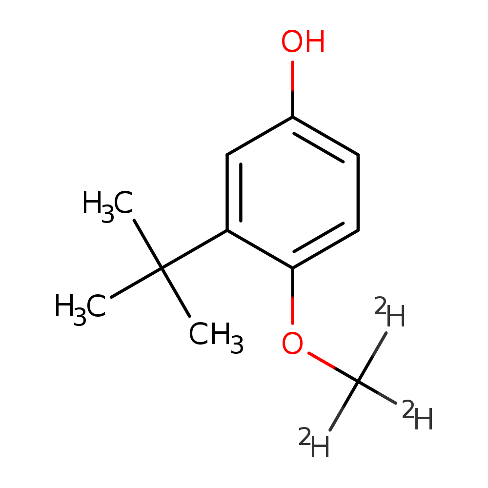 2-tert-Butyl-4-hydroxyanisole-d3
