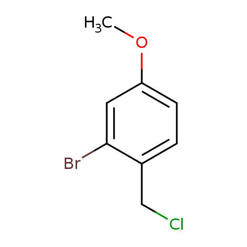 2-Bromo-4-methoxybenzyl Chloride (+ regioisomers)