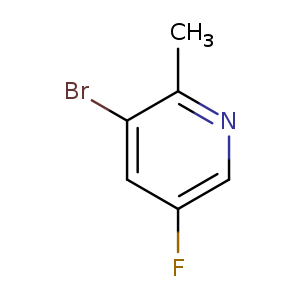 3-BroMo-5-fluoro-2-Methyl-pyridine