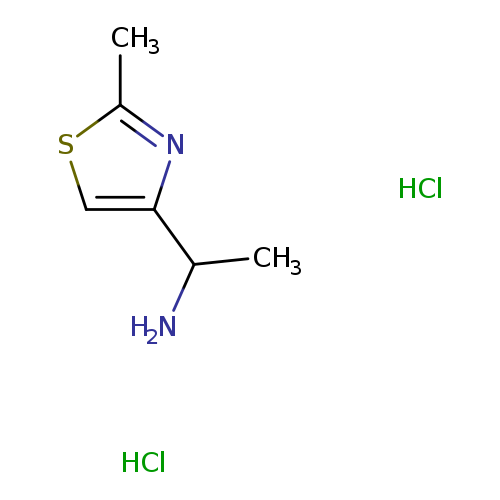 4-Thiazolemethanamine, alpha,2-dimethyl-, dihydrochloride
