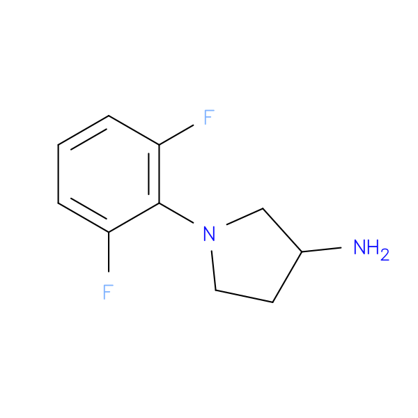 1-(2,6-difluorophenyl)pyrrolidin-3-amine