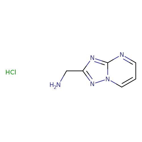 {[1,2,4]triazolo[1,5-a]pyrimidin-2-yl}methanamine hydrochloride