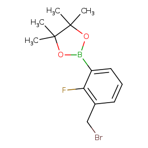 1,3,2-Dioxaborolane, 2-[3-(bromomethyl)-2-fluorophenyl]-4,4,5,5-tetramethyl-