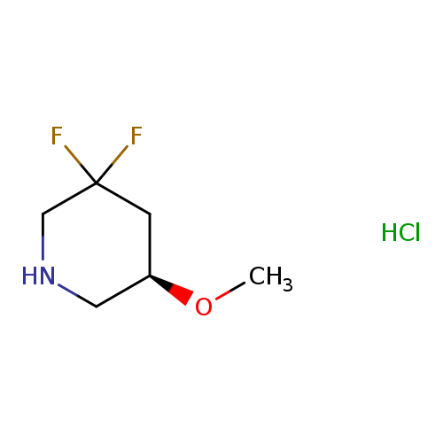 (5R)-3,3-difluoro-5-methoxypiperidinehydrochloride