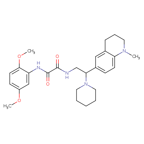 N-(2,5-dimethoxyphenyl)-N'-[2-(1-methyl-1,2,3,4-tetrahydroquinolin-6-yl)-2-(piperidin-1-yl)ethyl]ethanediamide
