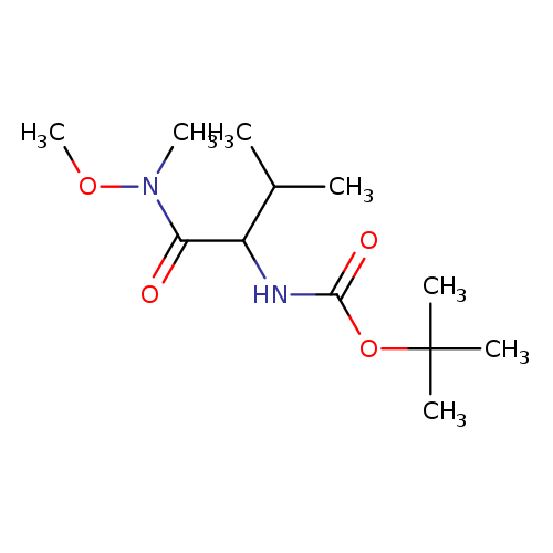 tert-Butyl (R)-(1-(methoxy(methyl)amino)-3-methyl-1-oxobutan-2-yl)carbamate