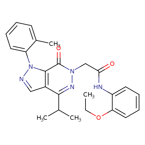 N-(2-ethoxyphenyl)-2-[1-(2-methylphenyl)-7-oxo-4-(propan-2-yl)-1H,6H,7H-pyrazolo[3,4-d]pyridazin-6-yl]acetamide
