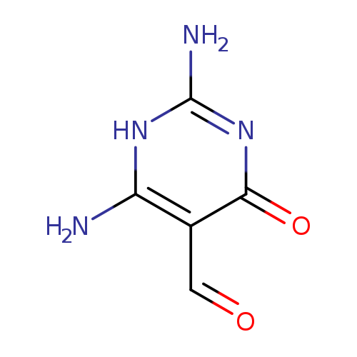 5-Pyrimidinecarboxaldehyde, 2,6-diamino-1,4-dihydro-4-oxo-