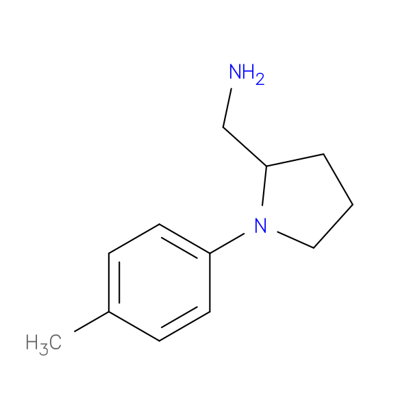 [1-(4-methylphenyl)pyrrolidin-2-yl]methanamine