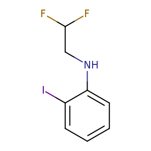 N-(2,2-difluoroethyl)-2-iodoaniline
