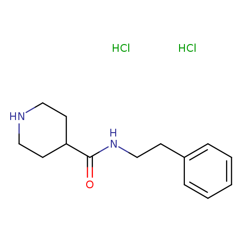 N-(2-Phenylethyl)-4-piperidinecarboxamide dihydrochloride