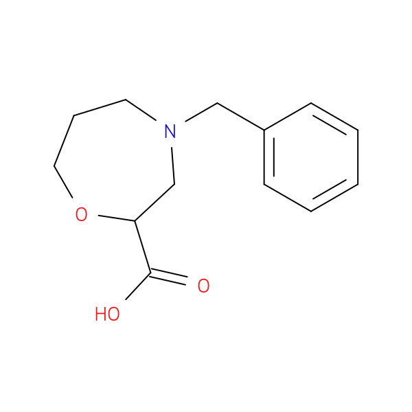4-Benzyl-2-homomorpholinecarboxylic acid