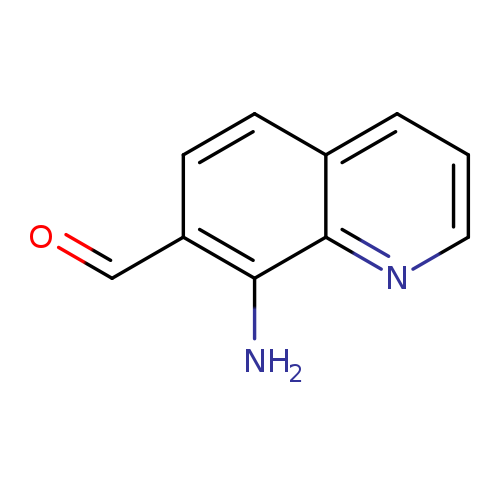 7-Quinolinecarboxaldehyde, 8-amino-
