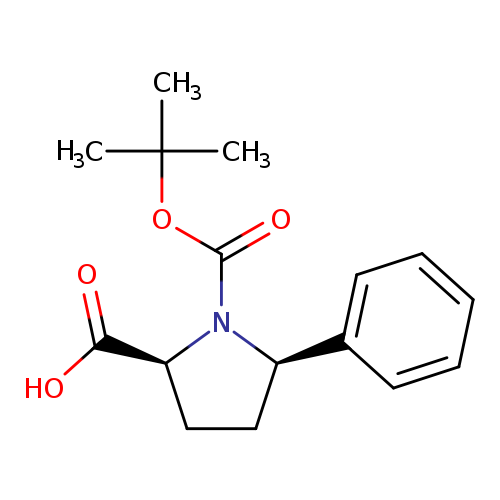 (2S,5R)-BOC-5-PHENYL-PYRROLIDINE-2-CARBOXYLIC ACID