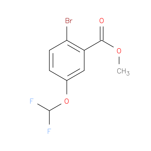 Benzoic acid, 2-bromo-5-(difluoromethoxy)-, methyl ester