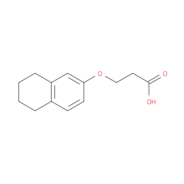 3-((5,6,7,8-Tetrahydronaphthalen-2-yl)oxy)propanoic acid