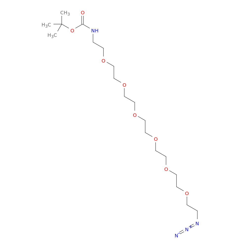 1,1-Dimethylethyl 22-azido-5,8,11,14,17,20-hexaoxa-2-azadocosanoate