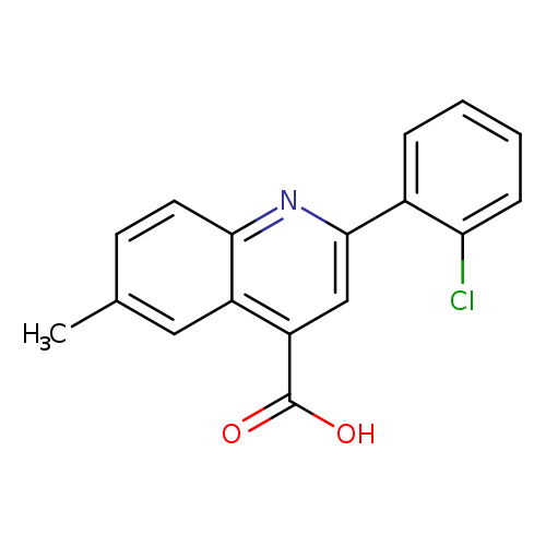 2-(2-Chlorophenyl)-6-methylquinoline-4-carboxylic acid