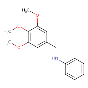 N-(3,4,5-trimethoxybenzyl)aniline
