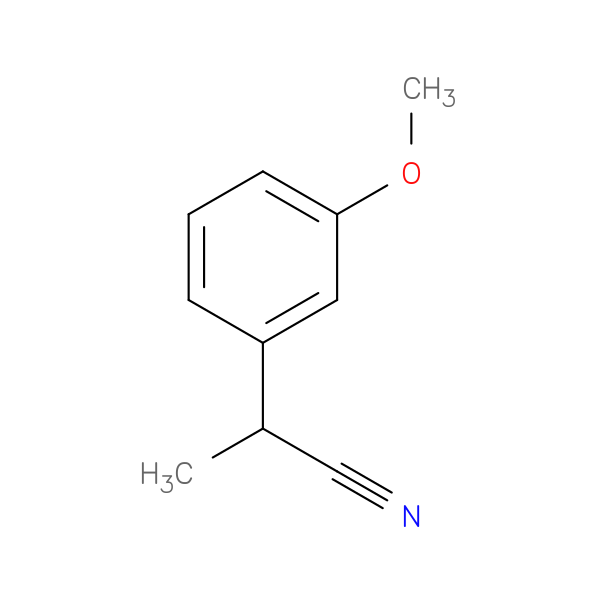 2-(3-methoxyphenyl)propanenitrile