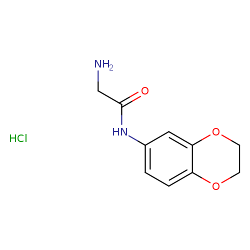 2-amino-n-(2,3-dihydro-1,4-benzodioxin-6-yl)acetamide hydrochloride