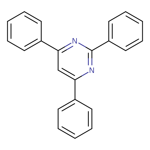Pyrimidine, 2,4,6-triphenyl-