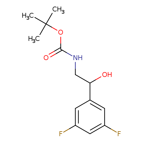 [2-(3,5-DIFLUOROPHENYL)-2-HYDROXYETHYL]-CARBAMIC ACID 1,1-DIMETHYLETHYL ESTER