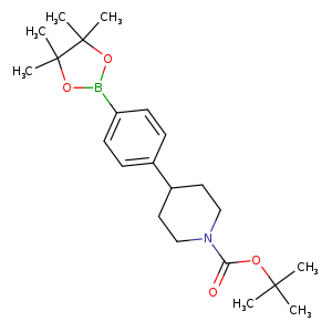 tert-Butyl 4-(4-(4,4,5,5-tetramethyl-1,3,2-dioxaborolan-2-yl)phenyl)piperidine-1-carboxylate