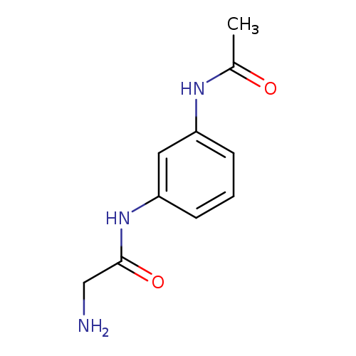 2-amino-N-(3-acetamidophenyl)acetamide