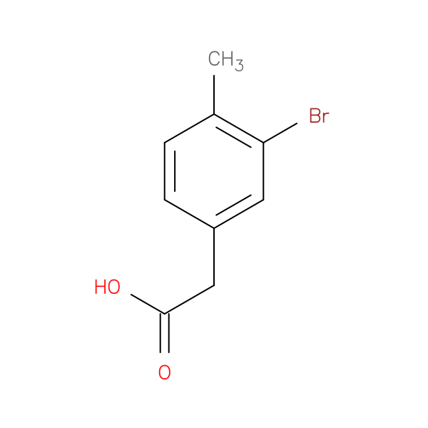 3-BROMO-4-METHYLPHENYLACETIC ACID