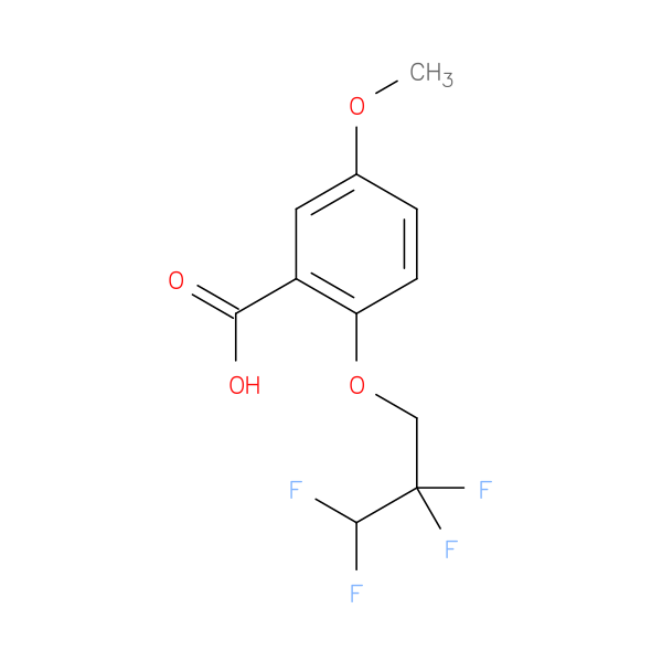 5-Methoxy-2-(2,2,3,3-tetrafluoropropoxy)benzoic acid