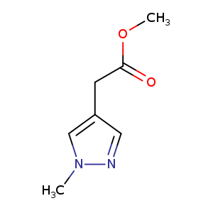 1H-Pyrazole-4-acetic acid, 1-methyl-, methyl ester