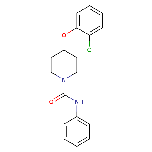 4-(2-chlorophenoxy)-N-phenylpiperidine-1-carboxamide