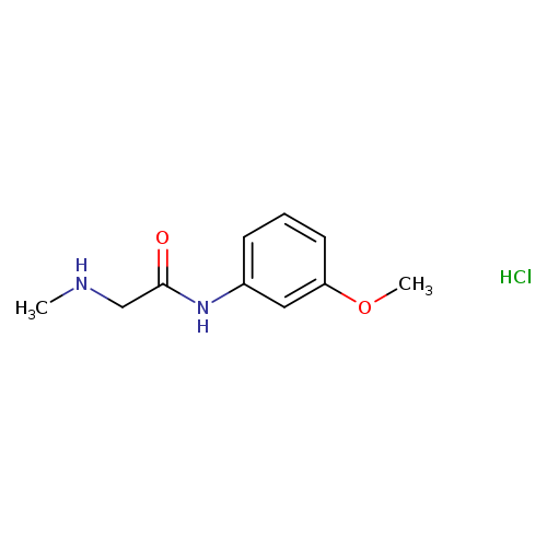 N-(3-methoxyphenyl)-2-(methylamino)acetamide hydrochloride